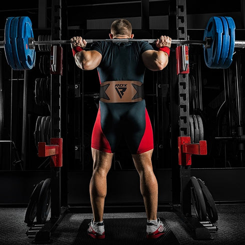 RDX 6 INCH BROWN LEATHER WEIGHTLIFTING BELT-9